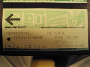 Ticket to Katoomba Ticket to Katoomba